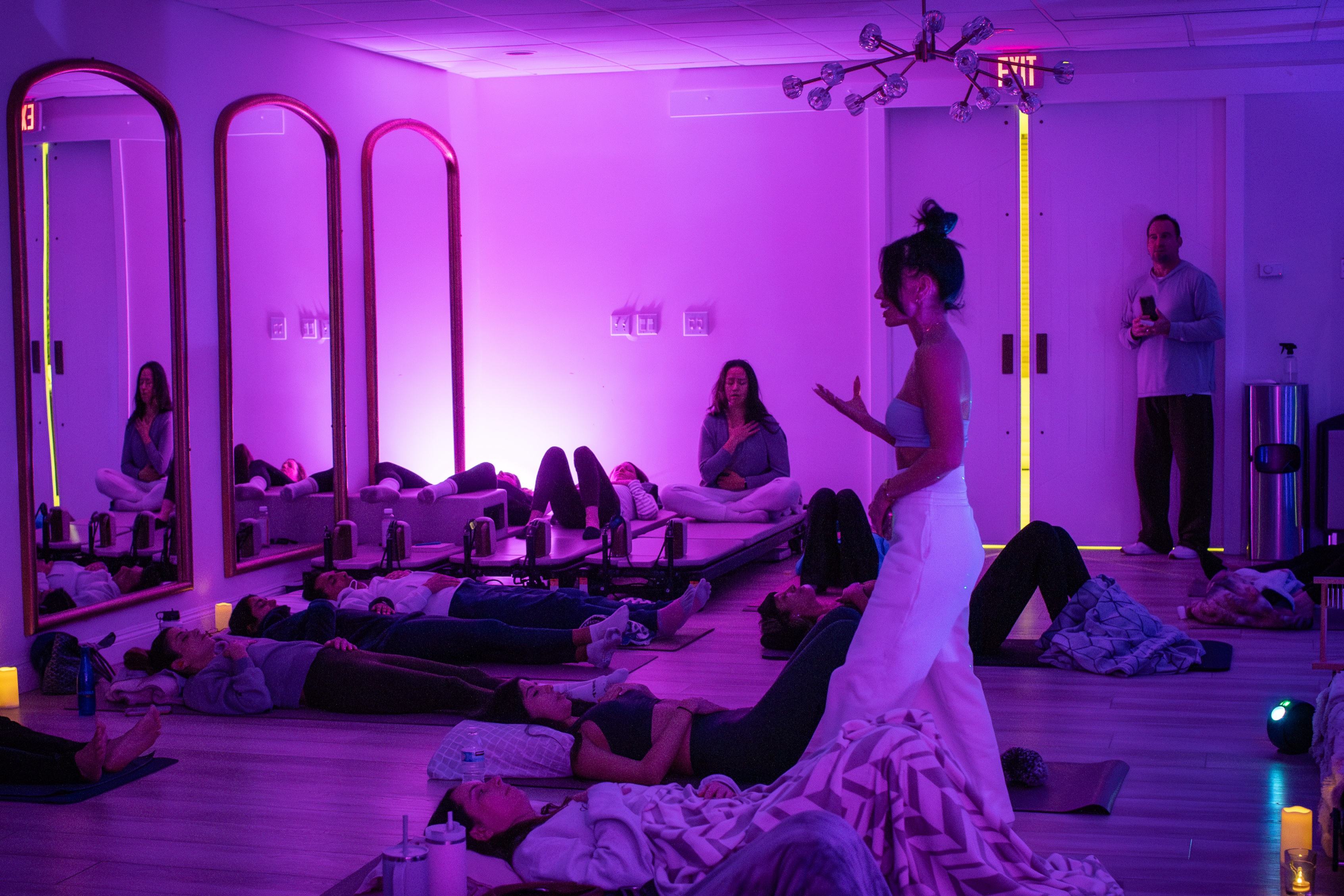 Immersive meditation space